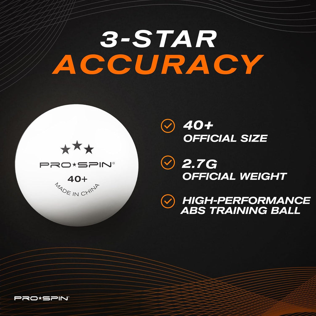 Ping Pong Paddles - High-Performance Set with Premium Table Tennis Rackets, 3-Star Ping Pong Balls, Compact Storage Case | Professional Quality Ping Pong Paddle Set | Indoor & Outdoor Games