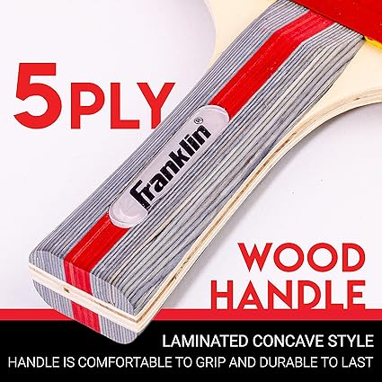 Table Tennis Paddles - Rubber Paddle - Indoor Ping Pong Paddle